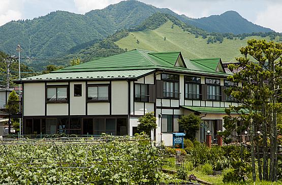 House near Mt. Fuji