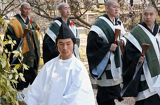 Monks, Yakushi Ji, Nara