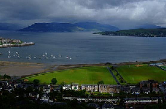 Gourock viewed from Craig&#039;sTop
